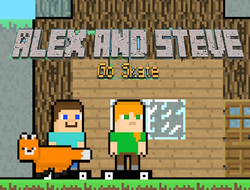 Ο Alex και ο Steve Go Skate .