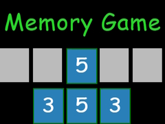 Παιχνίδι Memory game