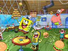 Παιχνίδι Jigsaw Puzzle: SpongeBob SquarePants Work Time