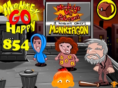 Παιχνίδι Monkey Go Happy Stage 854