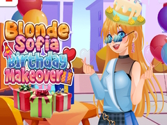 Παιχνίδι Blonde Sofia Birthday Makeover