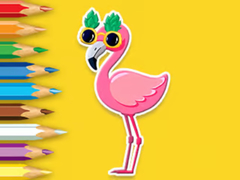 Παιχνίδι Coloring Book: Flamingo