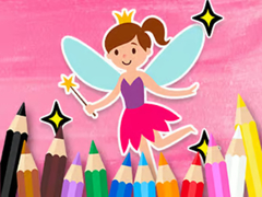 Παιχνίδι Coloring Book: Little Pretty Fairy