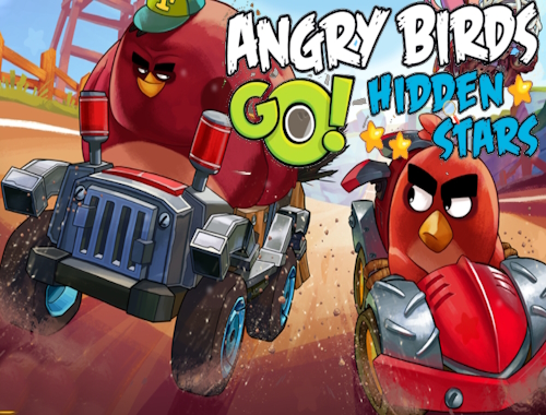 Angry Birds Go! Κρυμμένα αστέρια 