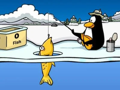 Παιχνίδι Club Penguin: Ice Fishing