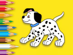 Παιχνίδι Coloring Book: Cute Spotted Dog