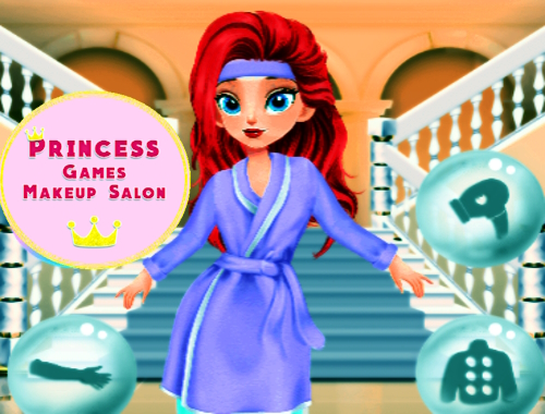 Princess Games Salon Μακιγιάζ .