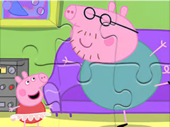 Παιχνίδι Jigsaw Puzzle: Daddy Pig Dancing