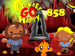 Παιχνίδι Monkey Go Happy Stage 858