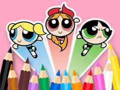 Παιχνίδι Coloring Book: The Powerpuff Girls