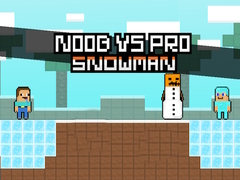 Παιχνίδι Noob vs Pro Snowman