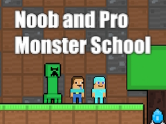 Παιχνίδι Noob and Pro Monster School