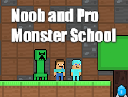 Noob και Pro Monster School
