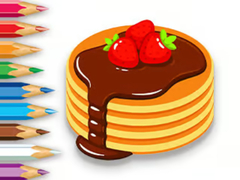 Παιχνίδι Coloring Book: Strawberry Pancake