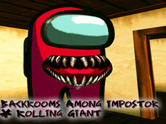 Παιχνίδι Backrooms Among Impostor & Rolling Giant