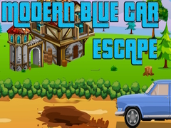 Παιχνίδι Modern Blue Car Escape