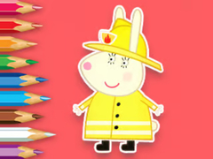 Παιχνίδι Coloring Book: Rabbit Firefighter