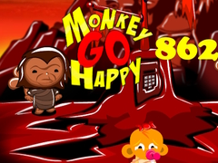 Παιχνίδι Monkey Go Happy Stage 862