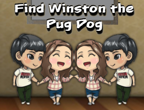 Βρείτε τον Winston the Pug Dog .