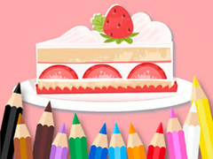 Παιχνίδι Coloring Book: Strawberry Cake