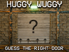 Παιχνίδι Huggy Wuggy Guess the right door