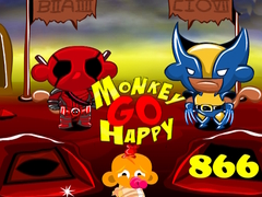 Παιχνίδι Monkey Go Happy Stage 866