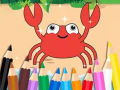 Παιχνίδι Coloring Book: Happy Crab