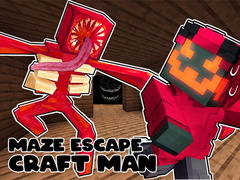 Παιχνίδι Maze Escape: Craft Man