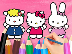 Παιχνίδι Coloring Book: Hello Kitty With Friends