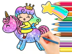 Παιχνίδι Coloring Book: Unicorn Princess