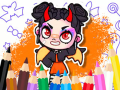 Παιχνίδι Coloring Book: Avatar World Cute Devil