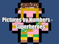 Παιχνίδι Pictures by Numbers - Superheroes