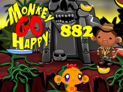 Παιχνίδι Monkey Go Happy Stage 882