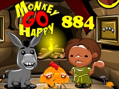 Παιχνίδι Monkey Go Happy Stage 884