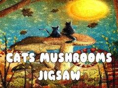 Παιχνίδι Cats Mushrooms Jigsaw