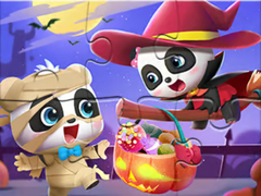 Παιχνίδι Jigsaw Puzzle: Baby Panda Halloween