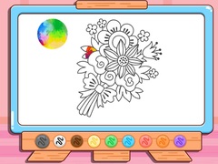 Παιχνίδι Coloring Book: Flower Bouquet