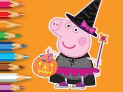 Παιχνίδι Coloring Book: Peppa Pig Halloween