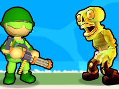 Παιχνίδι Destruction of Stickman Zombie