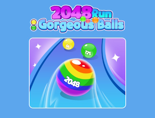 2048 Run: Gorgeous Balls.