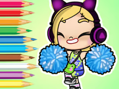 Παιχνίδι Coloring Book: Avatar World Cheerleader