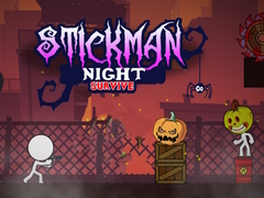 Παιχνίδι Stickman Night Survive