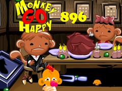 Παιχνίδι Monkey Go Happy Stage 896