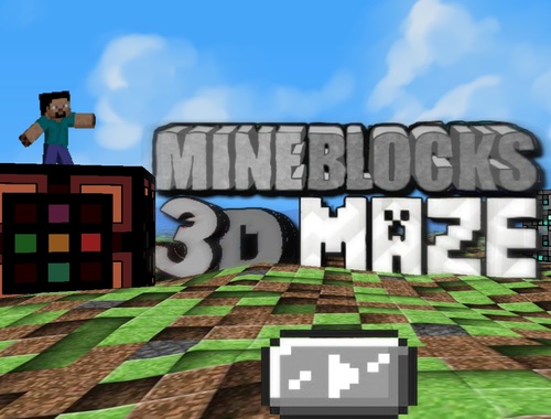 MineBlocks 3D Maze.