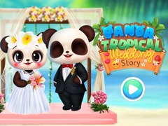 Παιχνίδι Panda Tropical Wedding Story