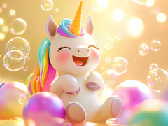 Παιχνίδι Jigsaw Puzzle: Unicorn Bubble Fun