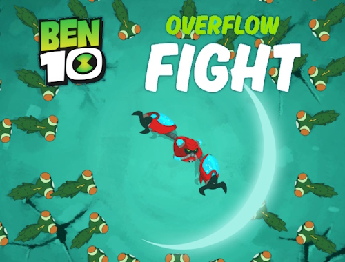 Ben 10 Overflow Fight.