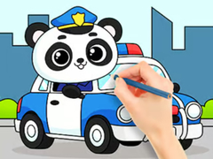 Παιχνίδι Coloring Book: Police Panda