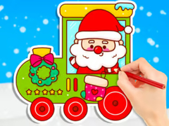 Παιχνίδι Coloring Book: Christmas Train