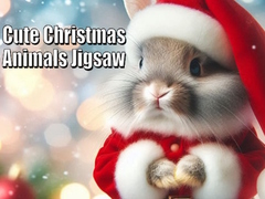 Παιχνίδι Cute Christmas Animals Jigsaw